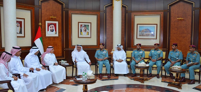 Saif bin Zayed receives GCC Directors-General of Passport Departments